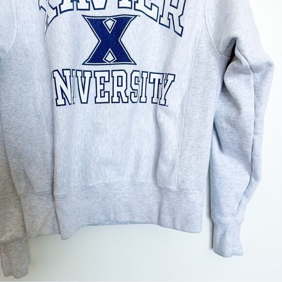 Xavier University Musketeers Champion Reverse Weave Sweatshirt - Picture 6 of 12
